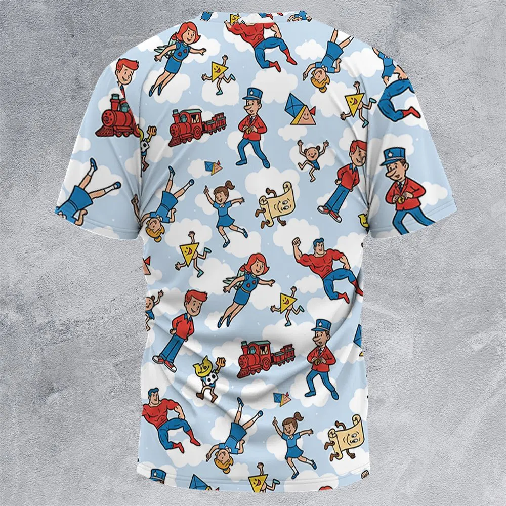 All-Over Print Unisex T-Shirt - 2H7QESWV -  - 4