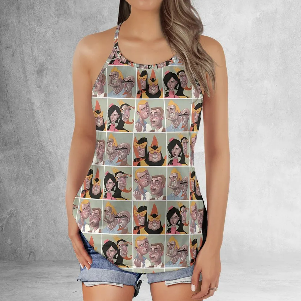Criss Cross Tank Top - 28C5P7HJ -  - 2