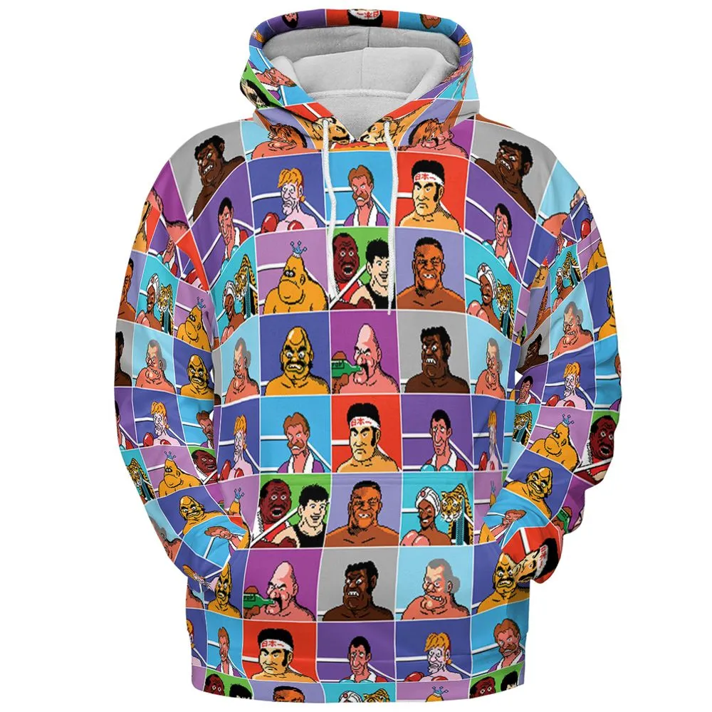 All-over Print Hoodie - X7JUMWA8 - Pullover Hoodie - 2