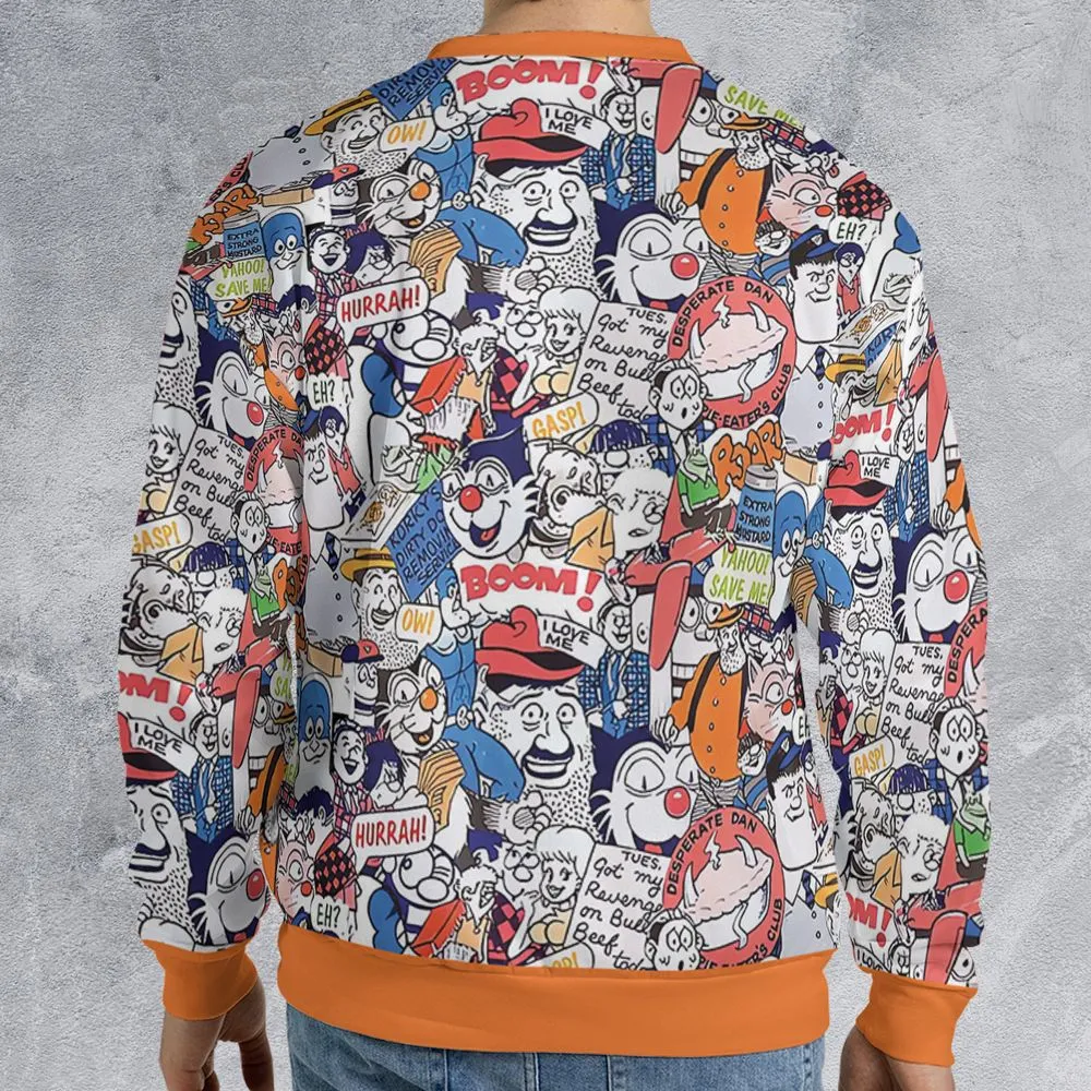 All-over Print Sweatshirt - RN5NX97C -  - 2