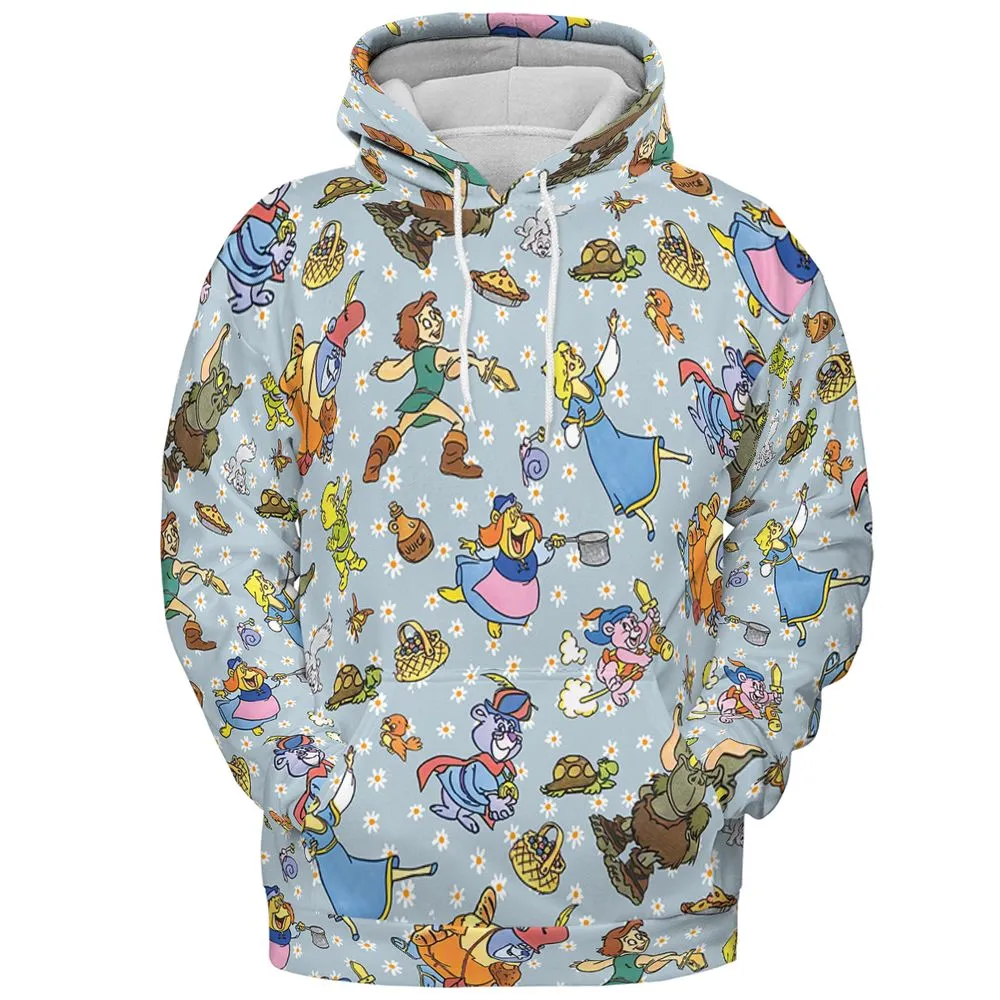 All-over Print Hoodie - MWC2PM5W - Pullover Hoodie - 2