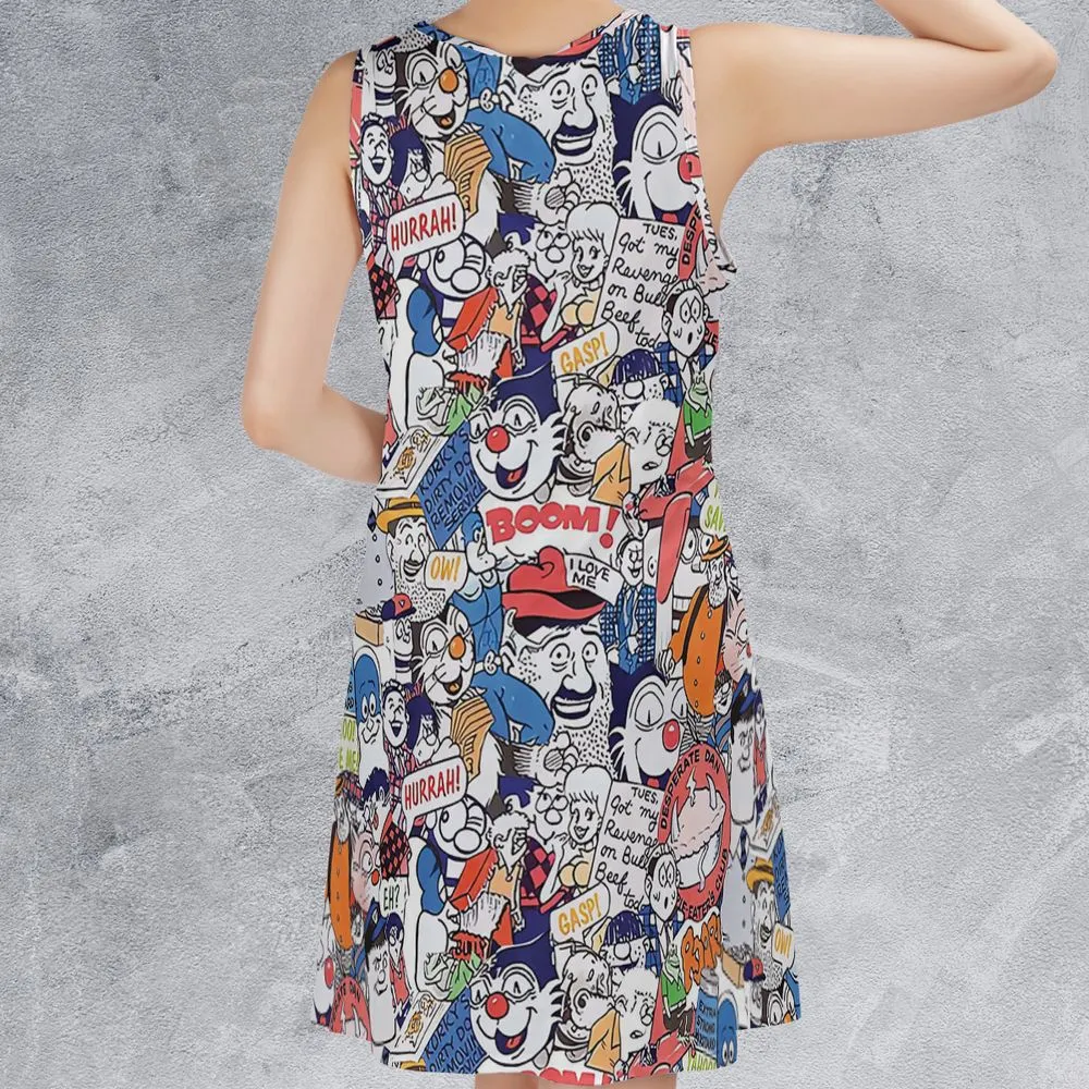 Sleeveless Dress - QJ2Q1LBZ -  - 2