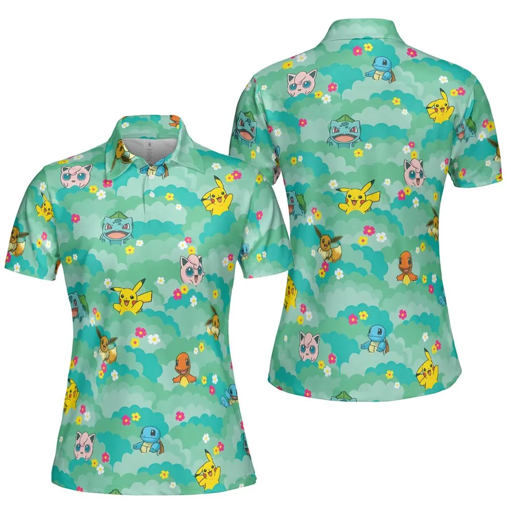 AOP Men/Women Polo Shirt - 2NF4GBE2 -  - 5