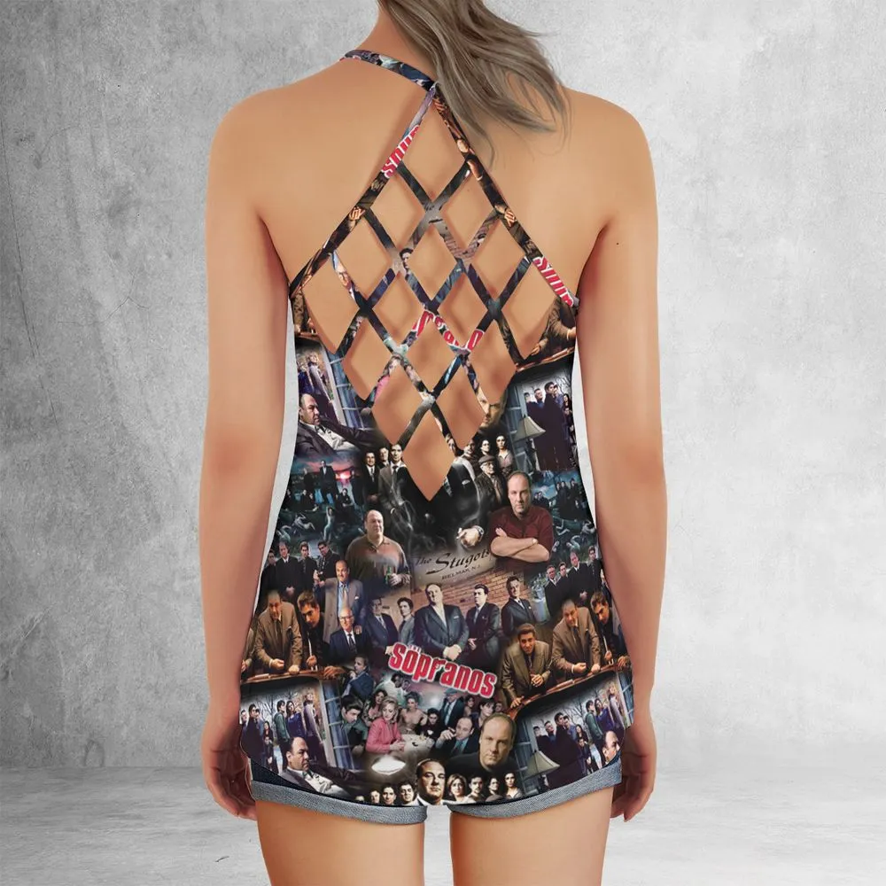 Criss Cross Tank Top - 71CHFX8Y -  - 3