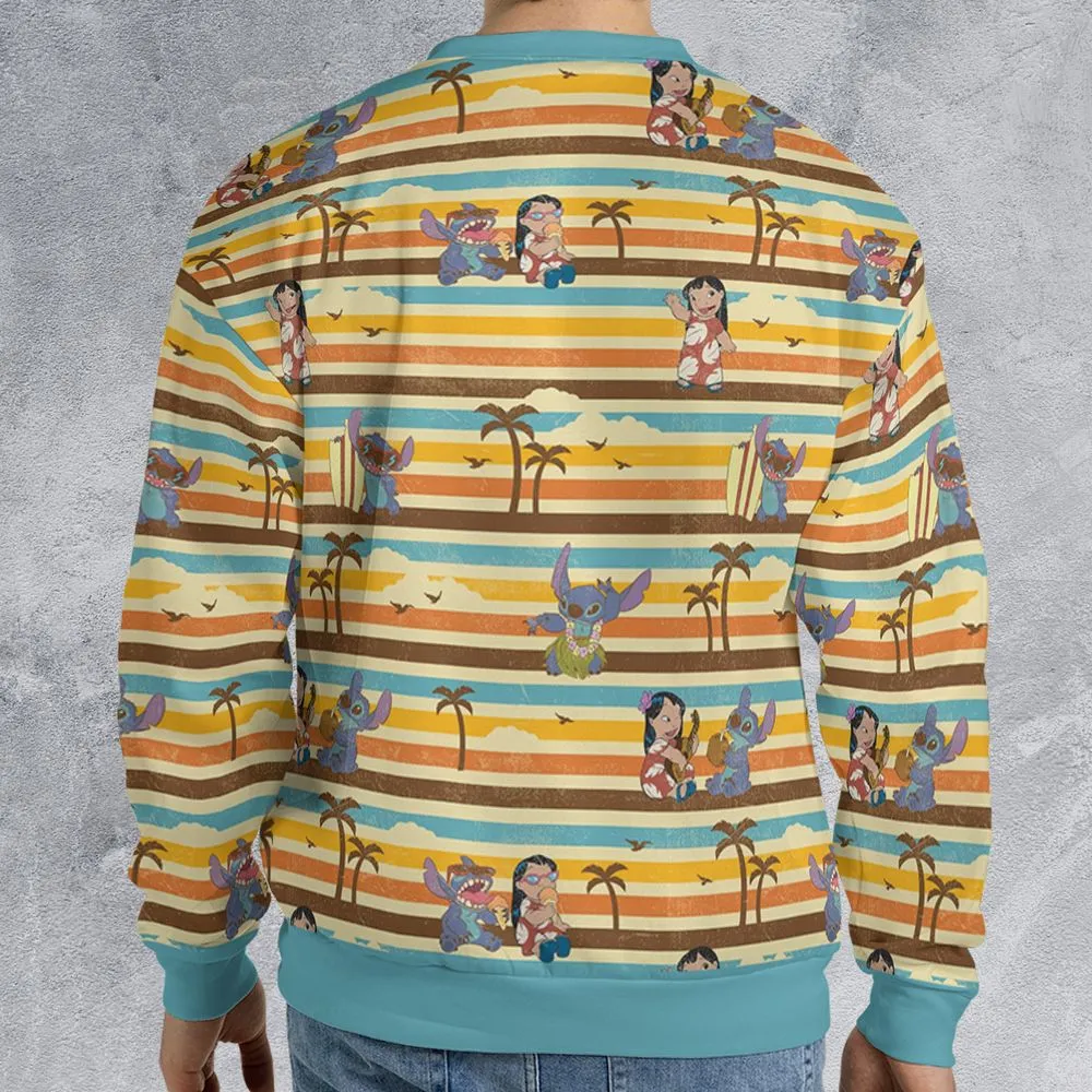 All-over Print Sweatshirt - AZKZ2387 -  - 2