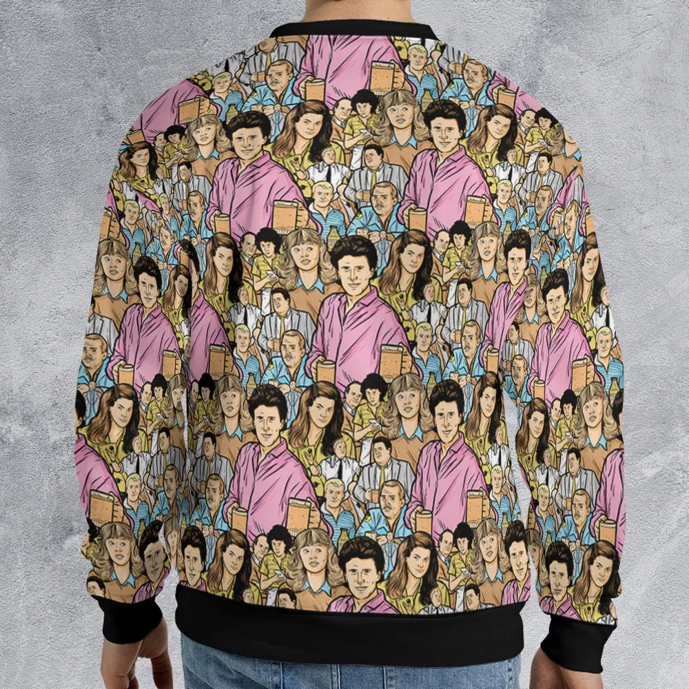 All-over Print Sweatshirt - QZ9ZU69X -  - 2