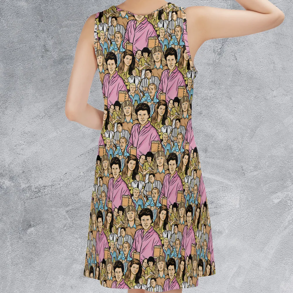 A Tribute to Cheers Sleeveless Dress - 2