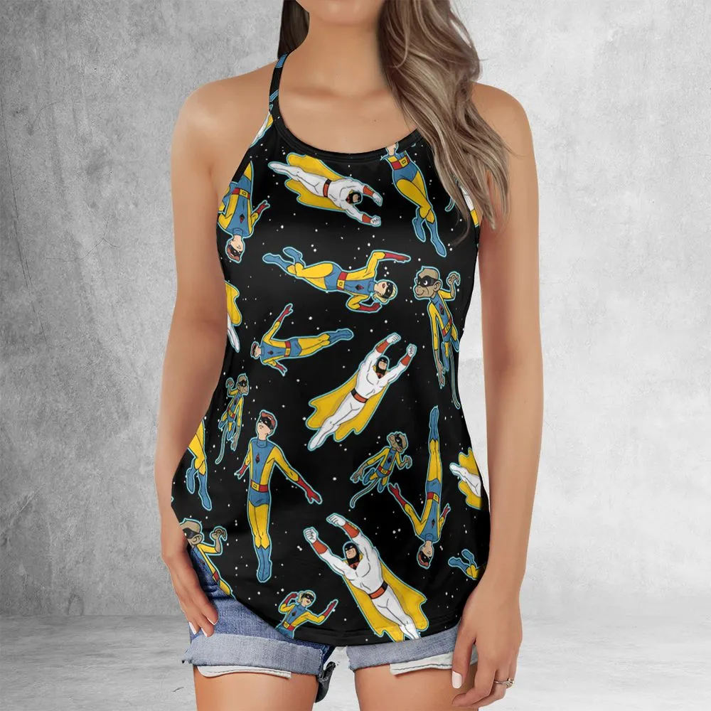 Criss Cross Tank Top - 9ATPHDTY -  - 2