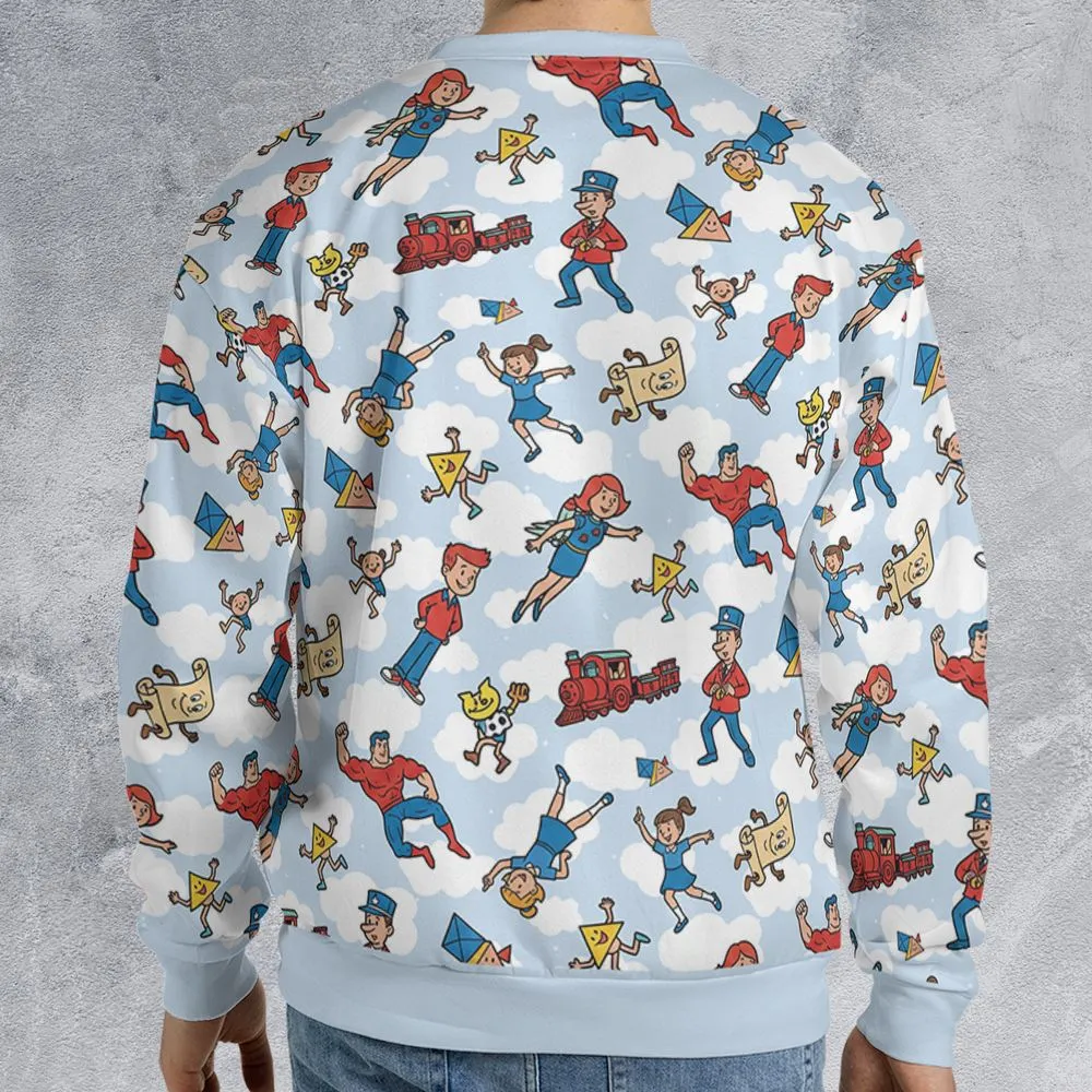 All-over Print Sweatshirt - ARXF5UYT -  - 2