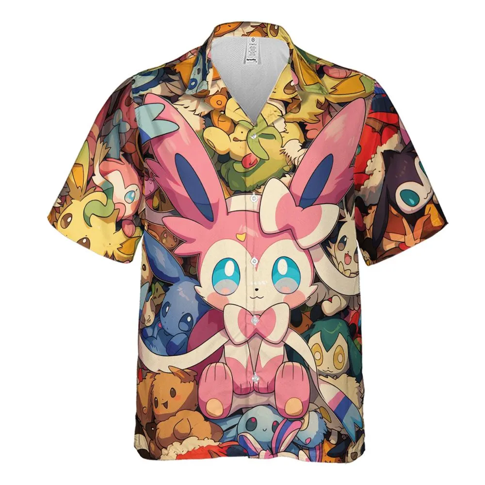 Hawaiian Shirt - W3C132GL -  - 2