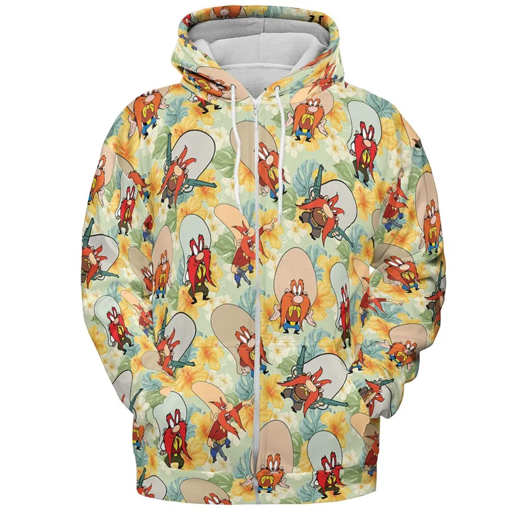 Yosemite Sam - Zip Hoodie - 3