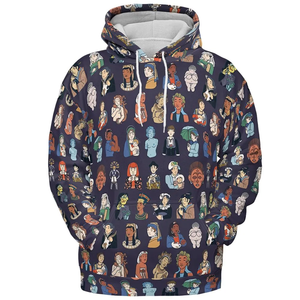 Women of Art History - Pullover Hoodie - 2