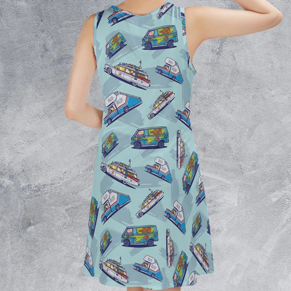 Sleeveless Dress - 5764FAEU -  - 2