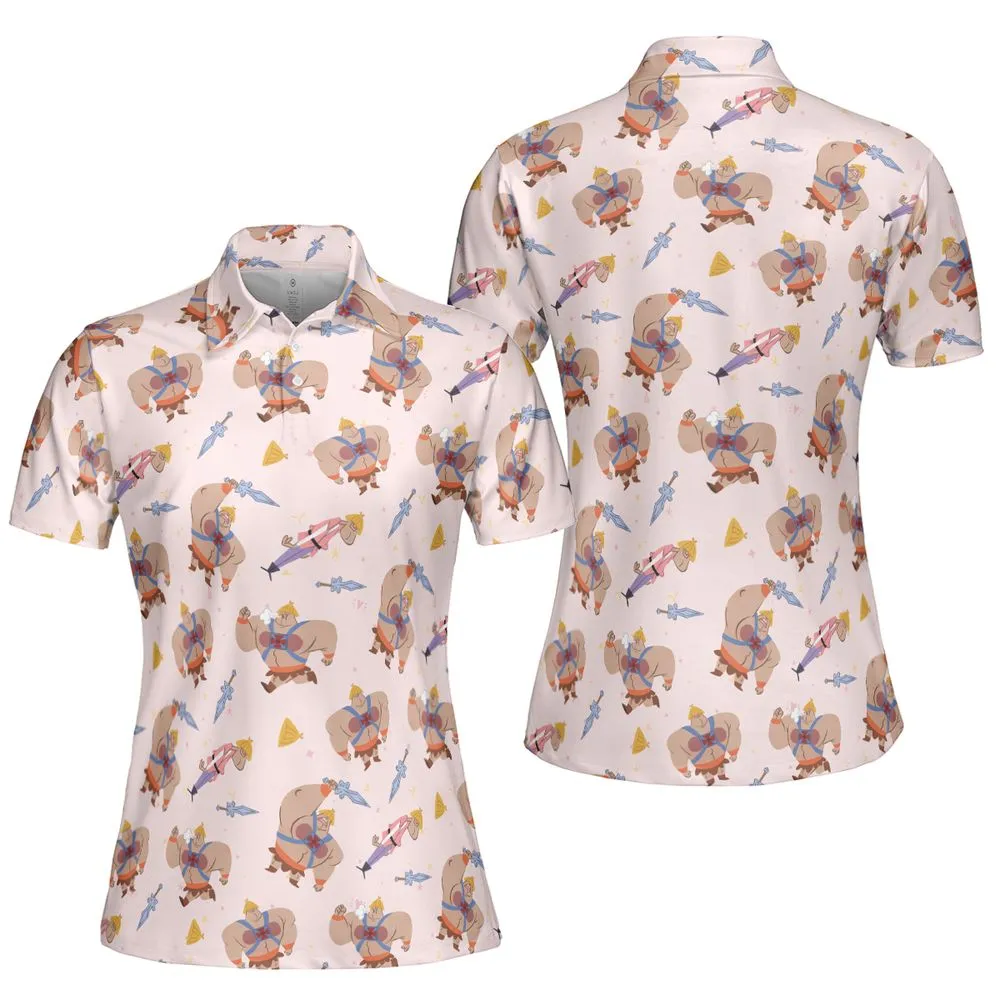 AOP Men/Women Polo Shirt - Q76SQCRM -  - 5