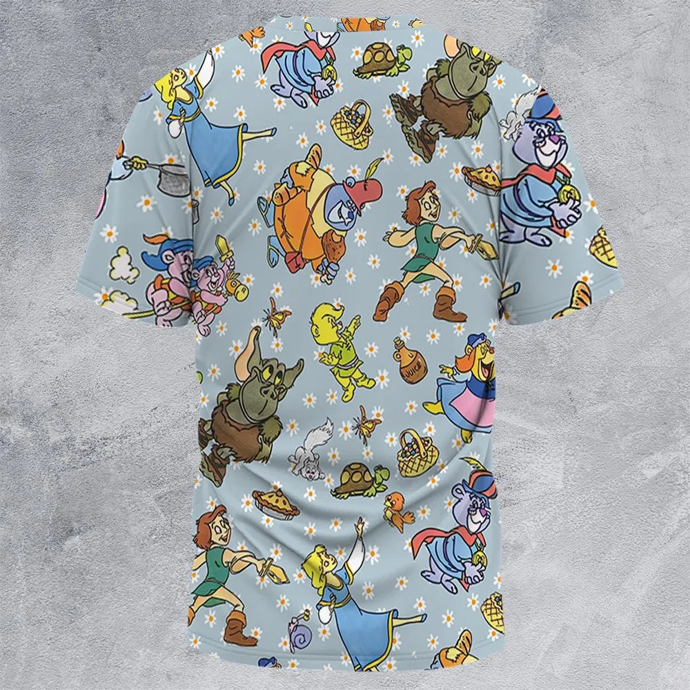 All-Over Print Unisex T-Shirt - 87EYMT4M -  - 4
