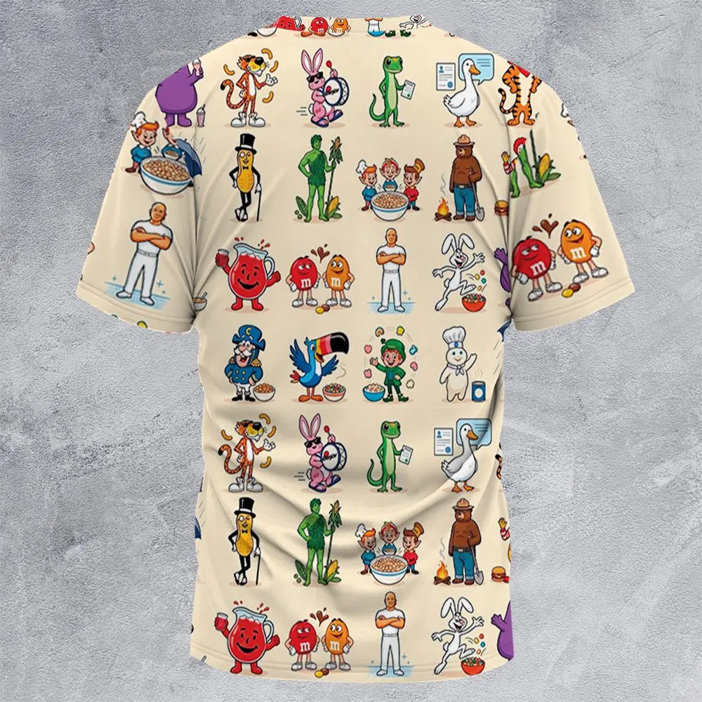 All-Over Print Unisex T-Shirt - C8UN9X9Y -  - 4