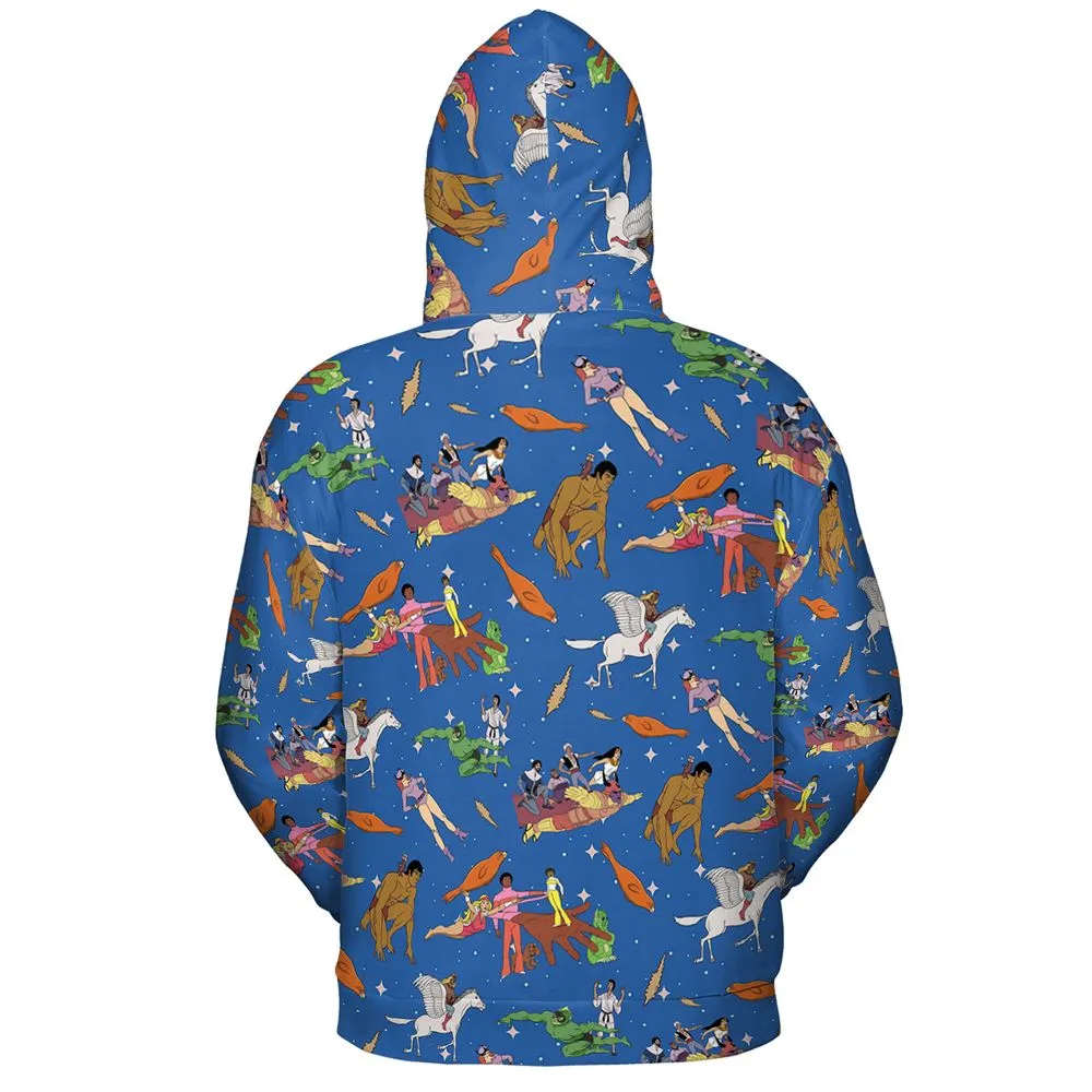 All-over Print Hoodie - RE8B61SJ -  - 4