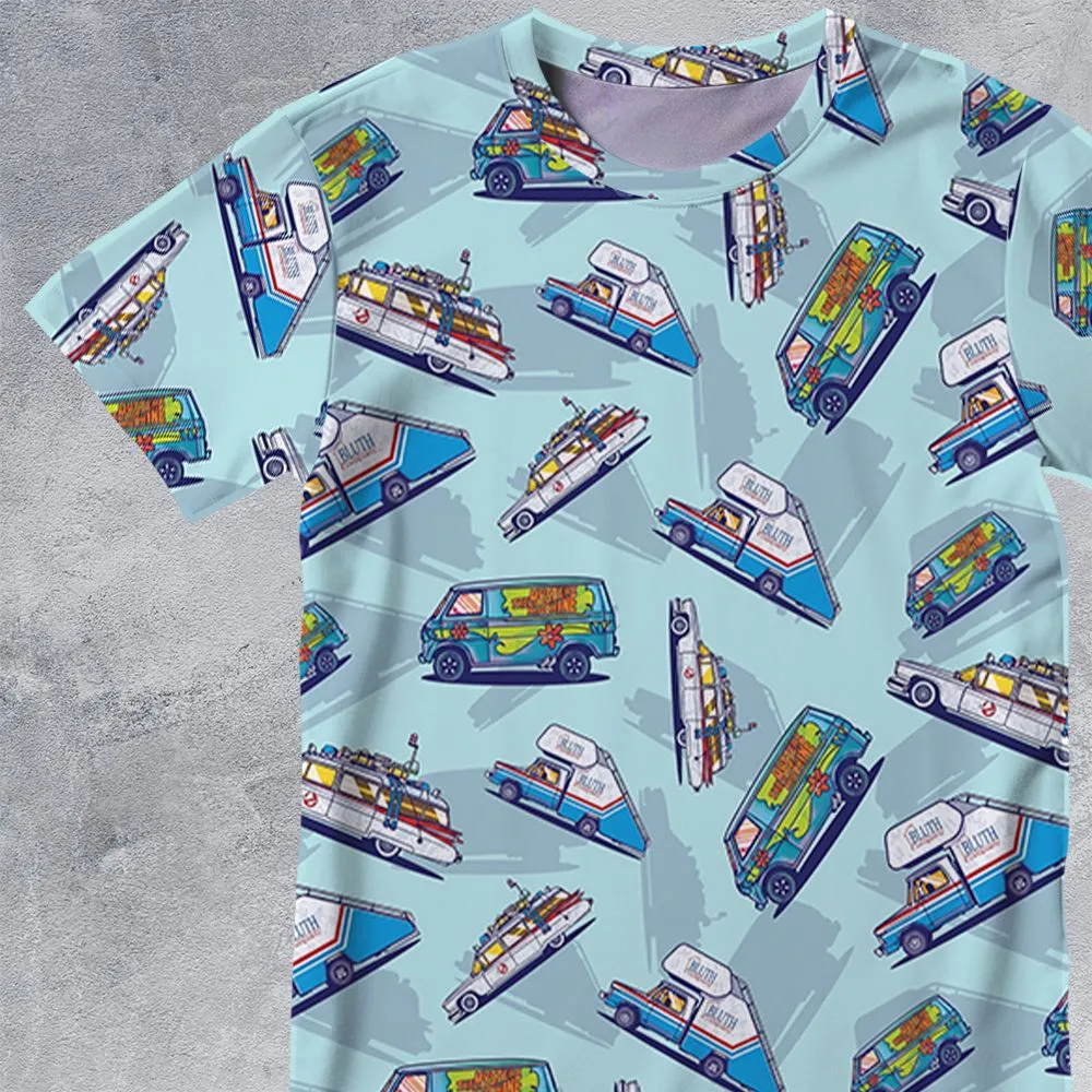 All-Over Print Unisex T-Shirt - PU6V6EJW -  - 2