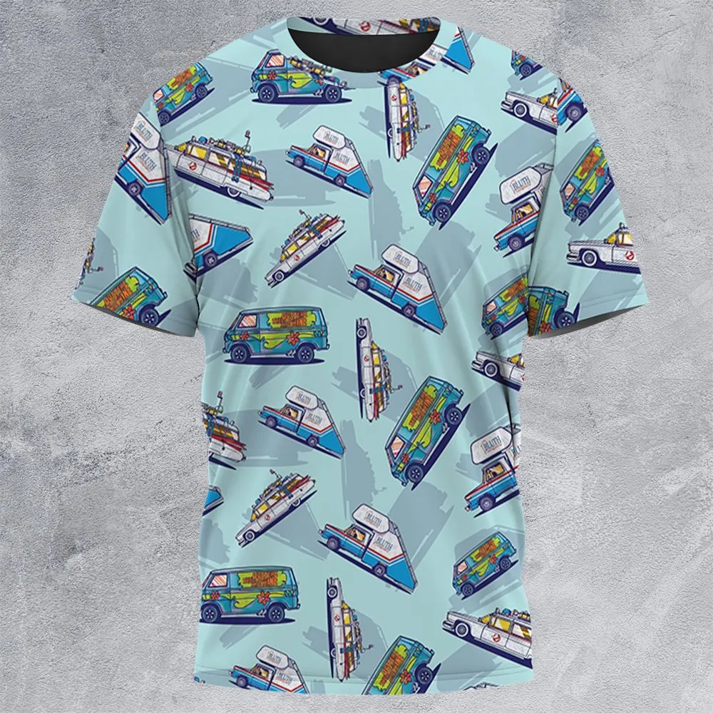 All-Over Print Unisex T-Shirt - PU6V6EJW -  - 3