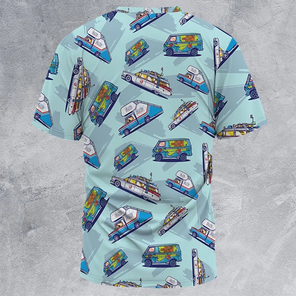All-Over Print Unisex T-Shirt - PU6V6EJW -  - 4