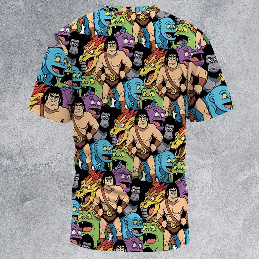 All-Over Print Unisex T-Shirt - AB1LRSYR -  - 4