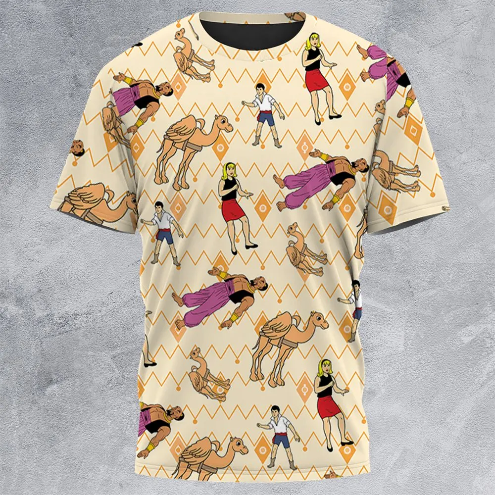 All-Over Print Unisex T-Shirt - 62XVB4W6 -  - 3