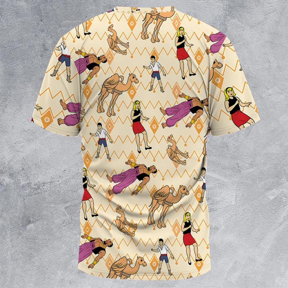 All-Over Print Unisex T-Shirt - 62XVB4W6 -  - 4