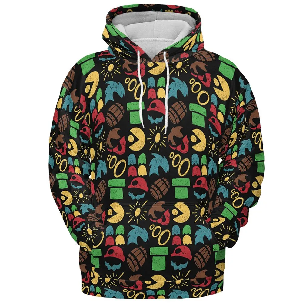 All-over Print Hoodie - HCCPXBP4 - Pullover Hoodie - 2