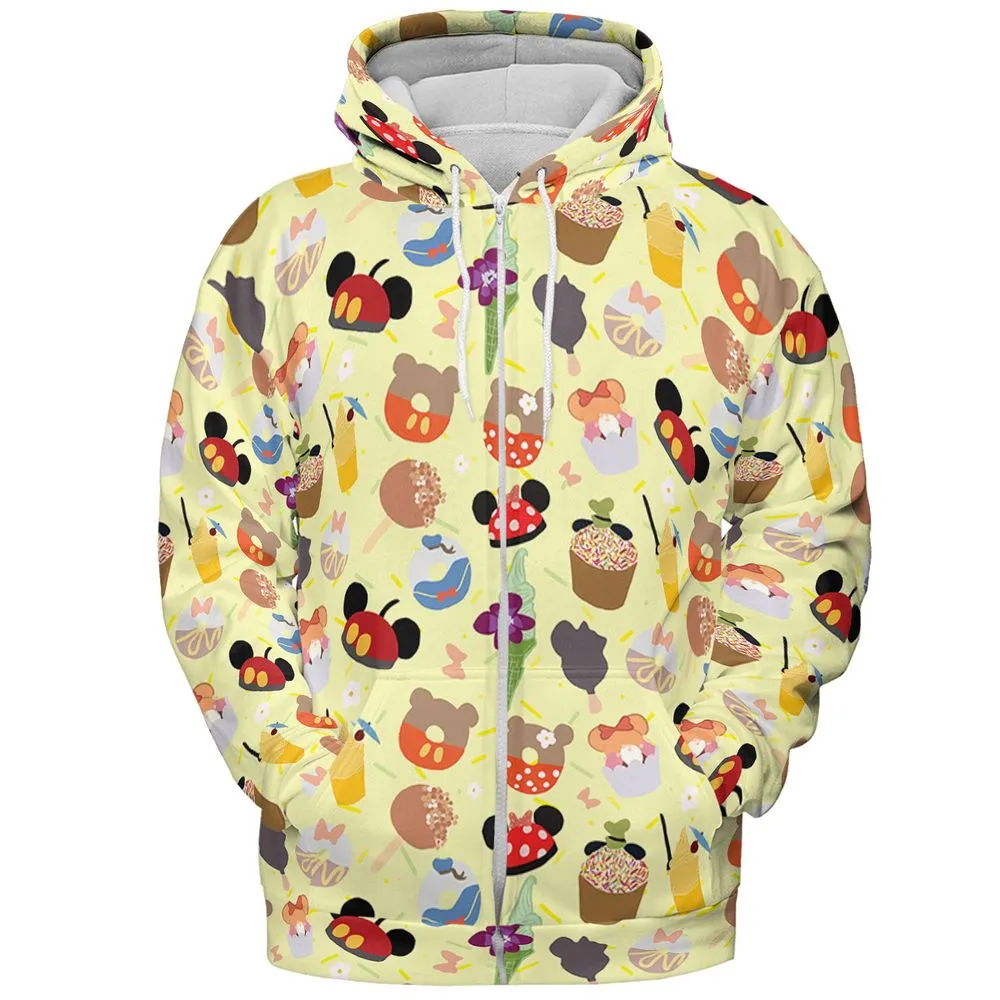 A magical snack - Zip Hoodie - 3