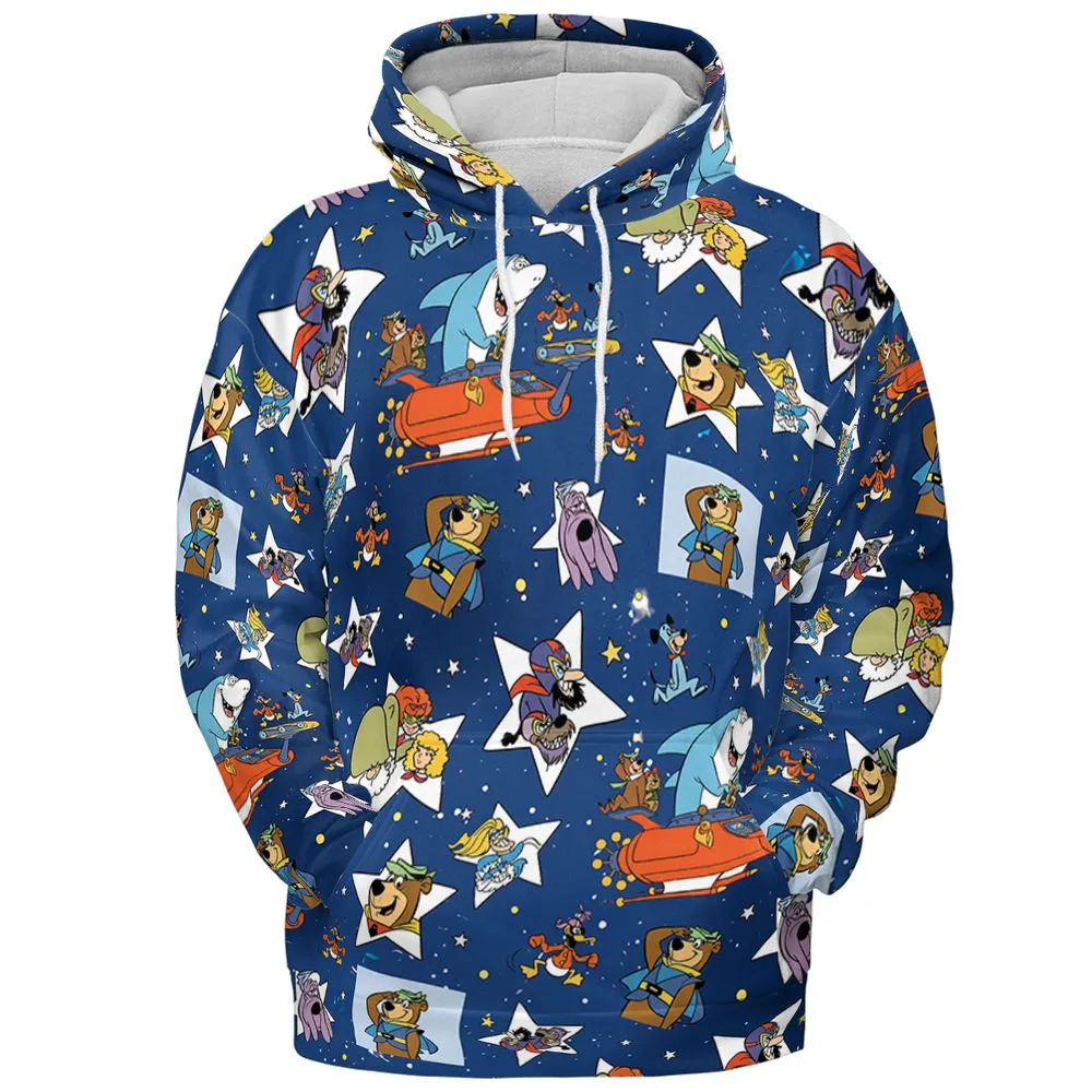 All-over Print Hoodie - 2YNQT25Y - Pullover Hoodie - 2