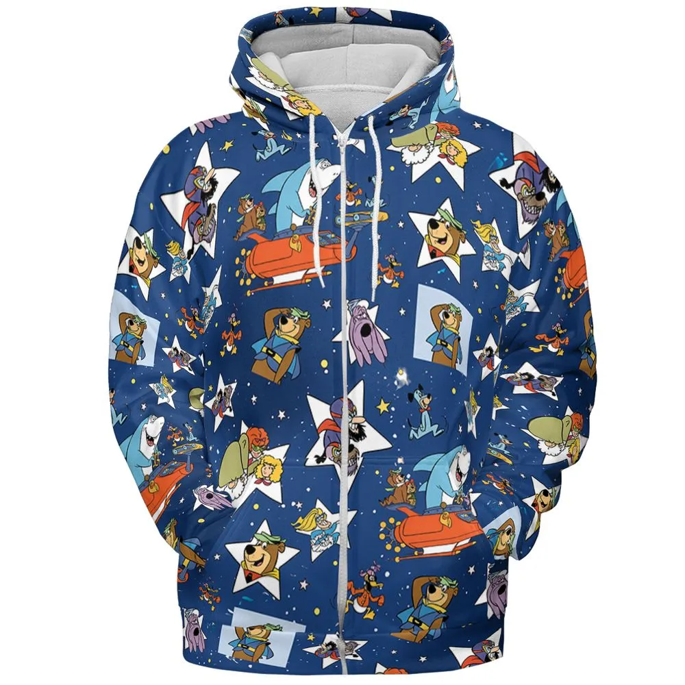 All-over Print Hoodie - 2YNQT25Y - Zip Hoodie - 3