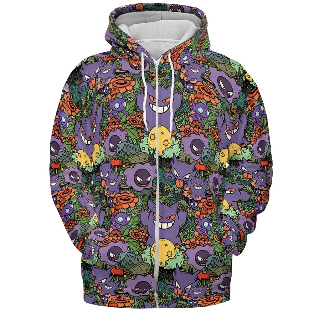 All-over Print Hoodie - VHDS6CSR -  - 3