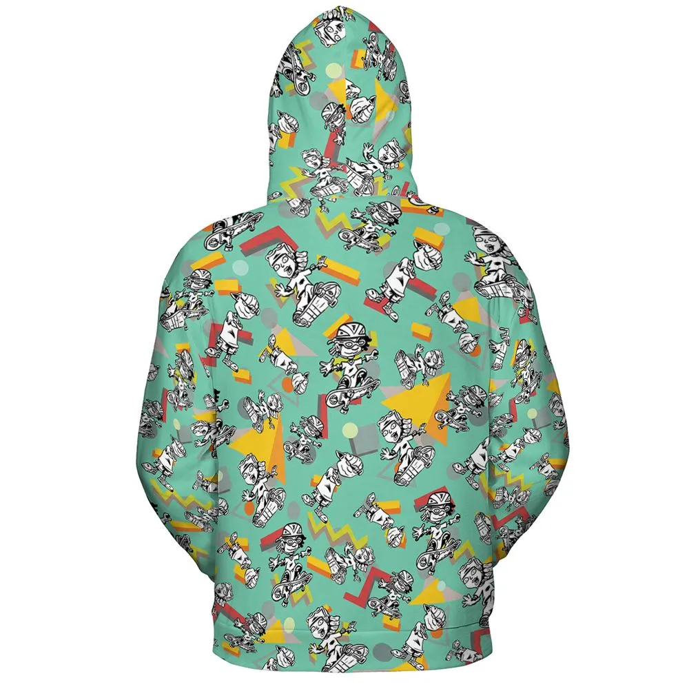 All-over Print Hoodie - 87RBU272 -  - 4