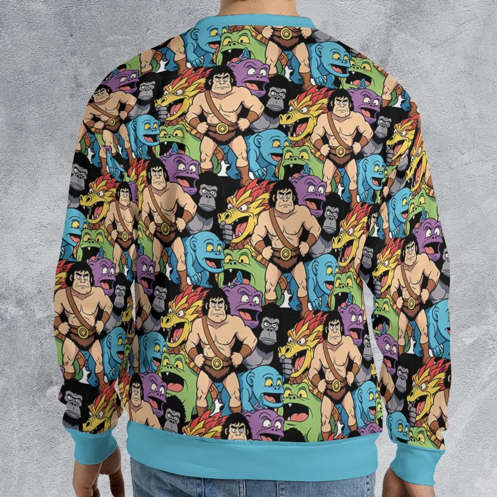 All-over Print Sweatshirt - K8BS2YLZ -  - 2