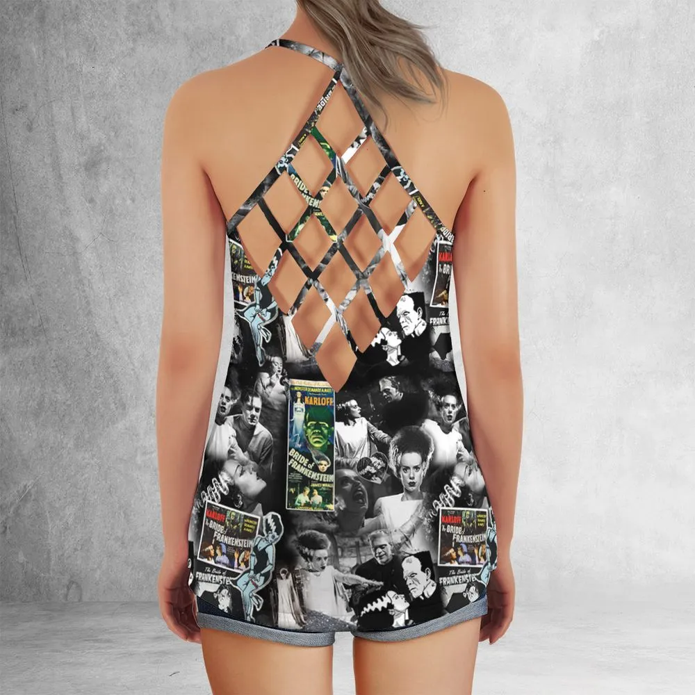 Criss Cross Tank Top - WFW3QC9Q -  - 3