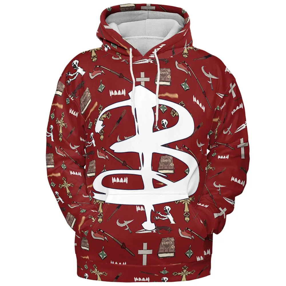 All-over Print Hoodie - FCXUDEK1 - Pullover Hoodie - 2
