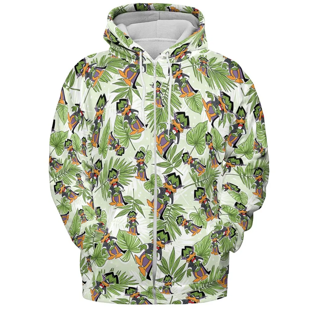 All-over Print Hoodie - ZEL1D5S4 - Zip Hoodie - 3