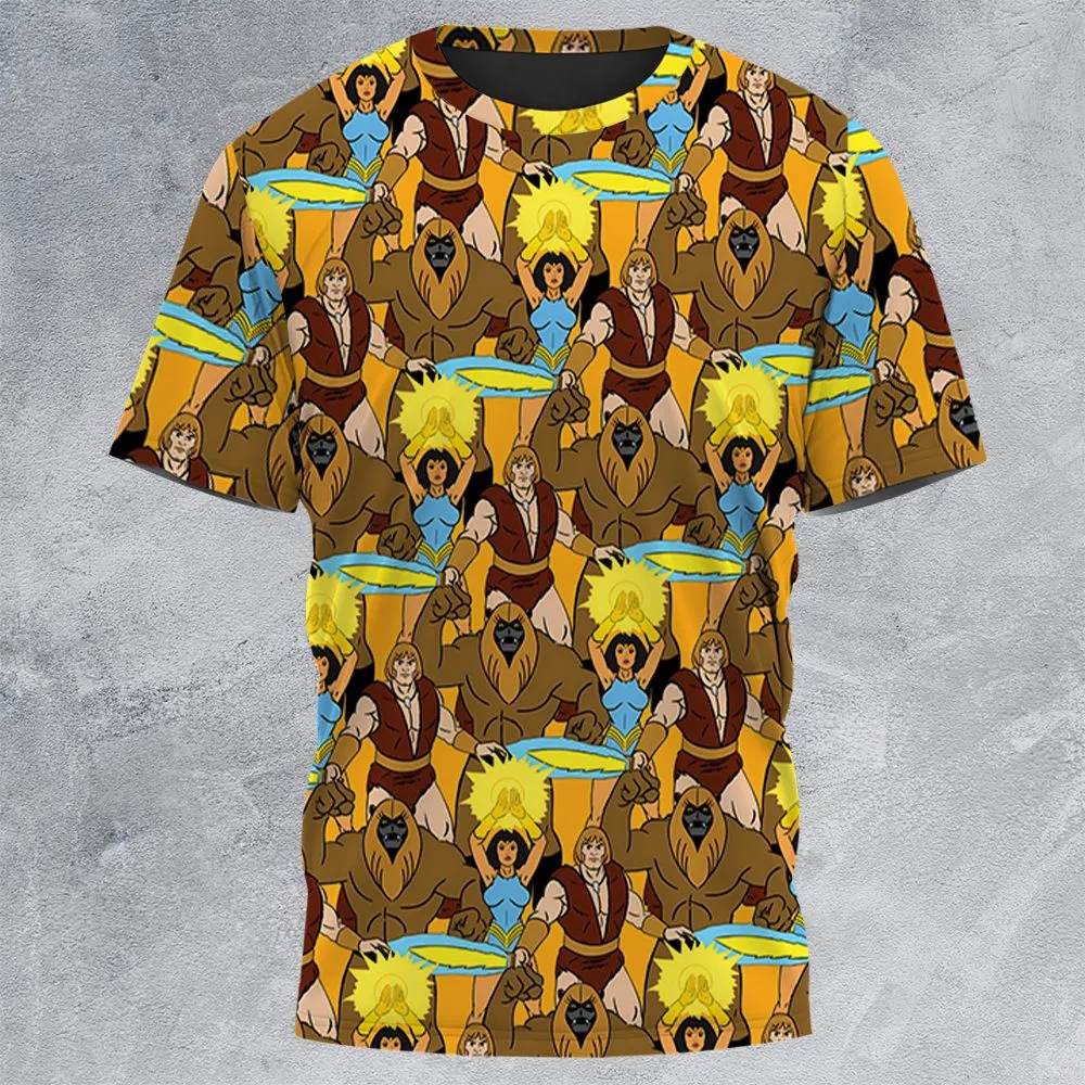 All-Over Print Unisex T-Shirt - TT817NZU -  - 3