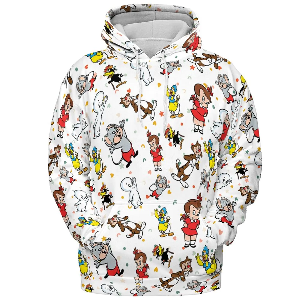 All-over Print Hoodie - RJ8JUU6H - Pullover Hoodie - 2