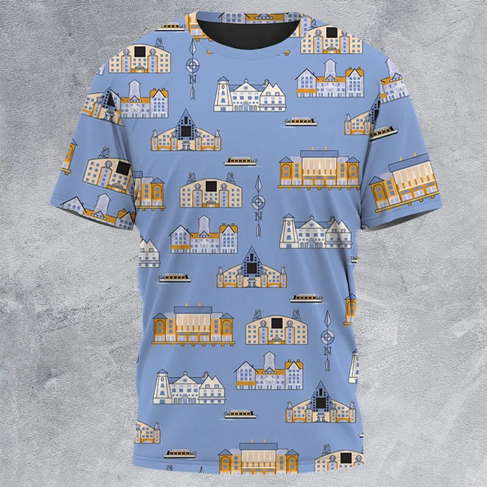 All-Over Print Unisex T-Shirt - S94VXB88 -  - 3
