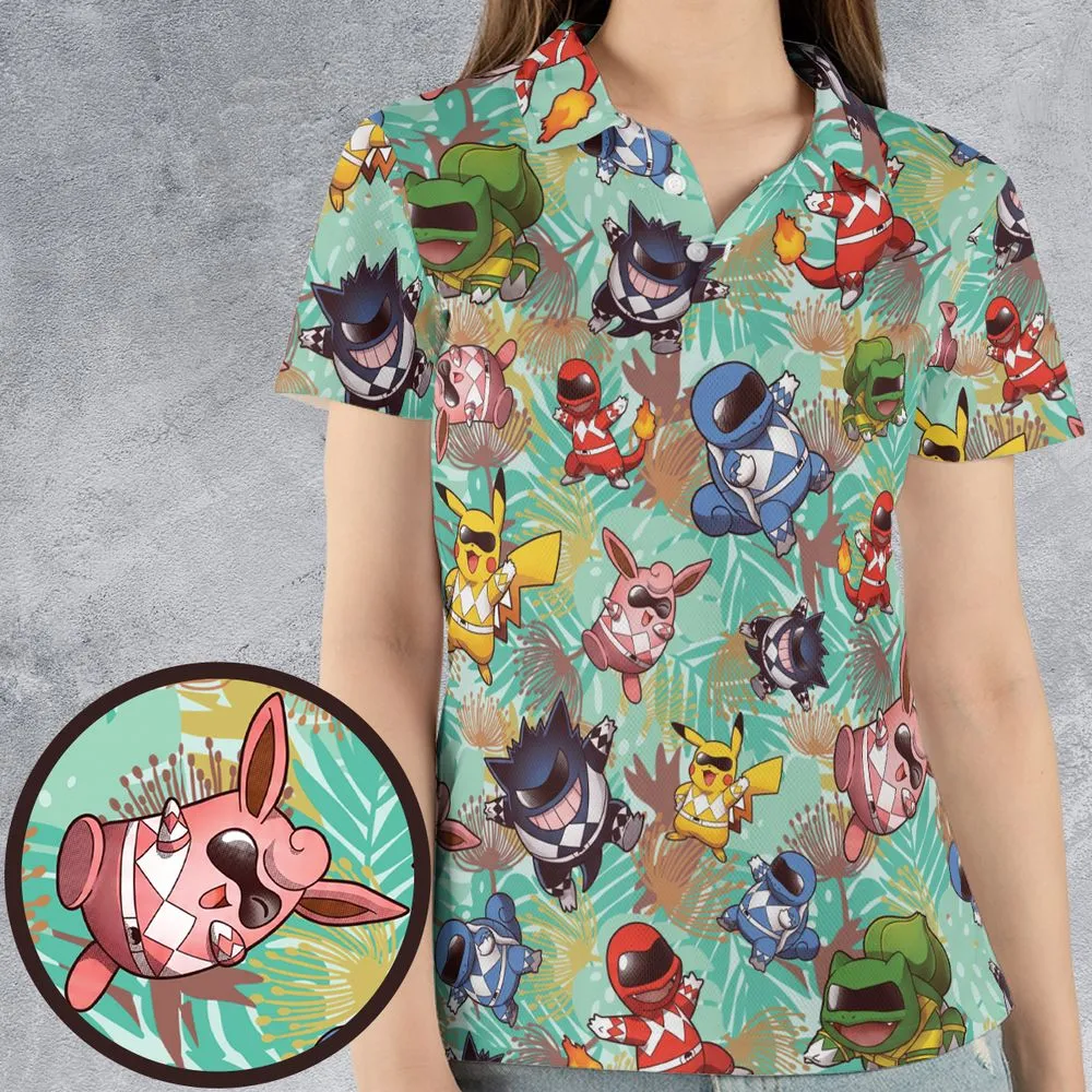Go Go Poke Rangers - Women - 4