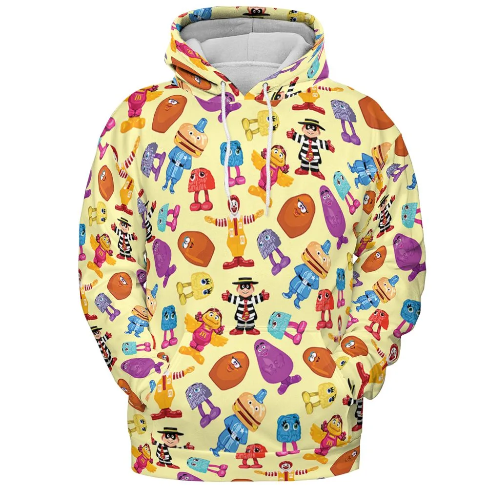 Vintage characters toys - Pullover Hoodie - 2
