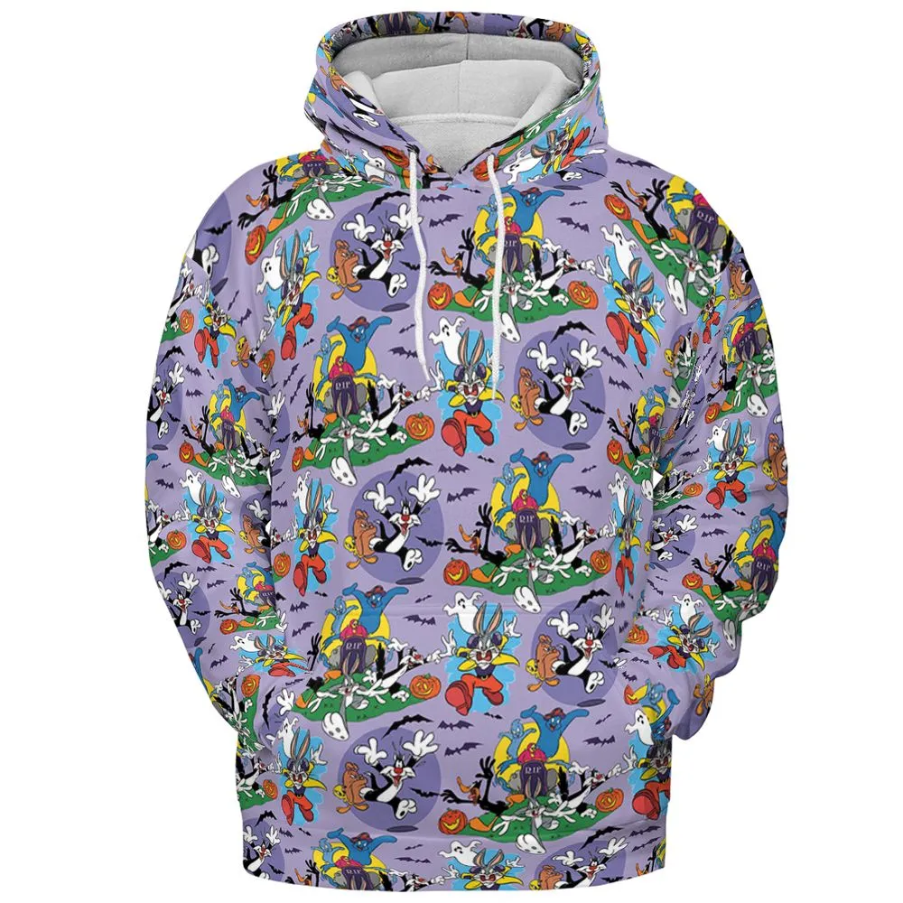 All-over Print Hoodie - 988XZWWQ -  - 2