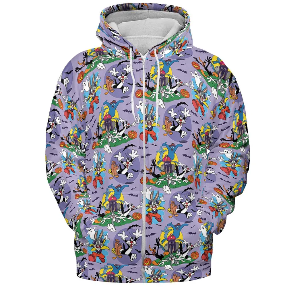 All-over Print Hoodie - 988XZWWQ -  - 3