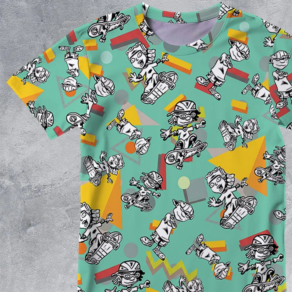 All-Over Print Unisex T-Shirt - AJFNJ3DY -  - 2