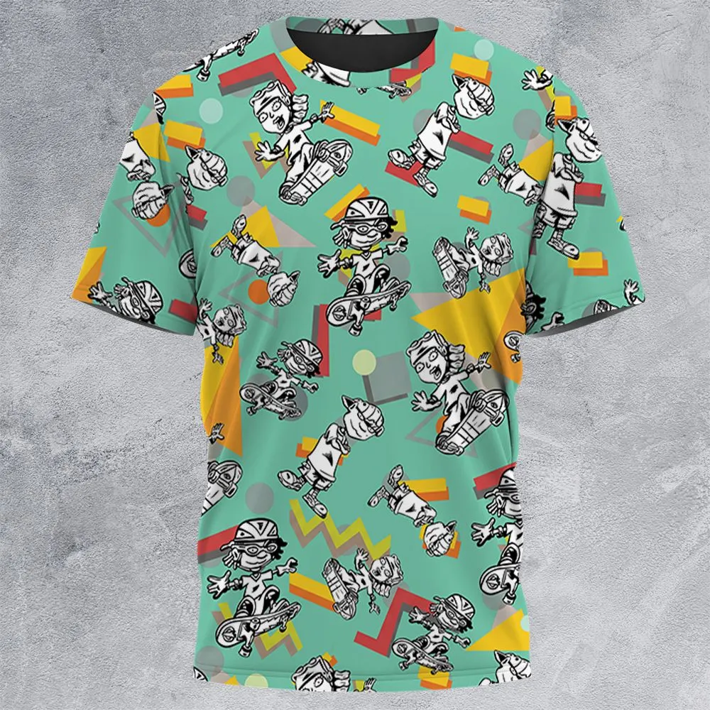 All-Over Print Unisex T-Shirt - AJFNJ3DY -  - 3