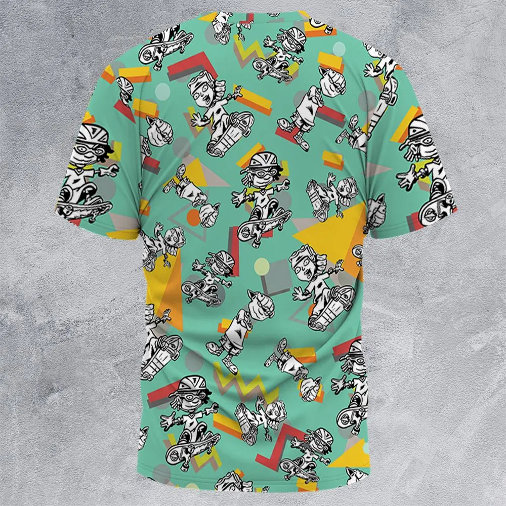 All-Over Print Unisex T-Shirt - AJFNJ3DY -  - 4