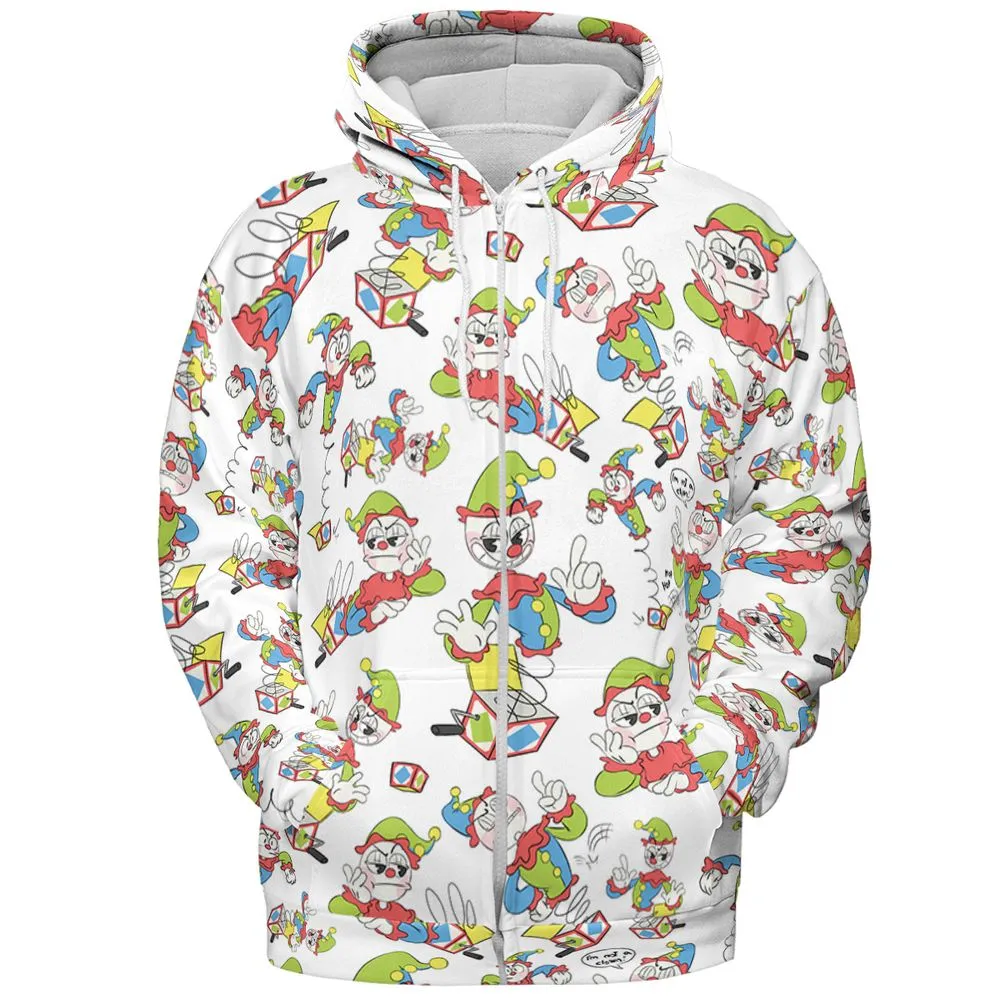 I'm not a clown - Zip Hoodie - 3