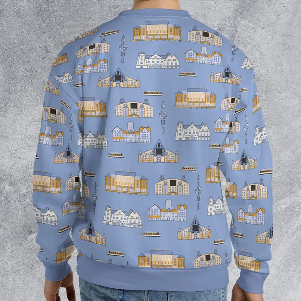 All-over Print Sweatshirt - ERM1REAV -  - 2