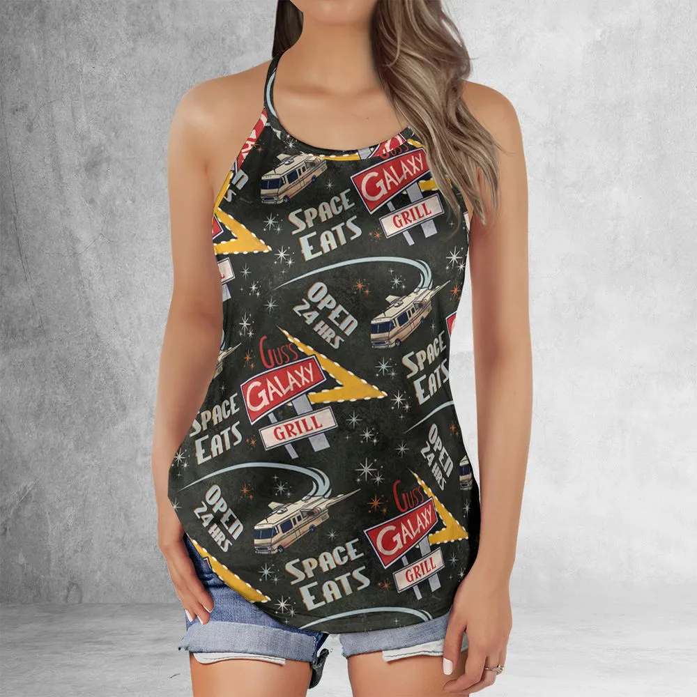 Criss Cross Tank Top - 8ASFCGK2 -  - 2